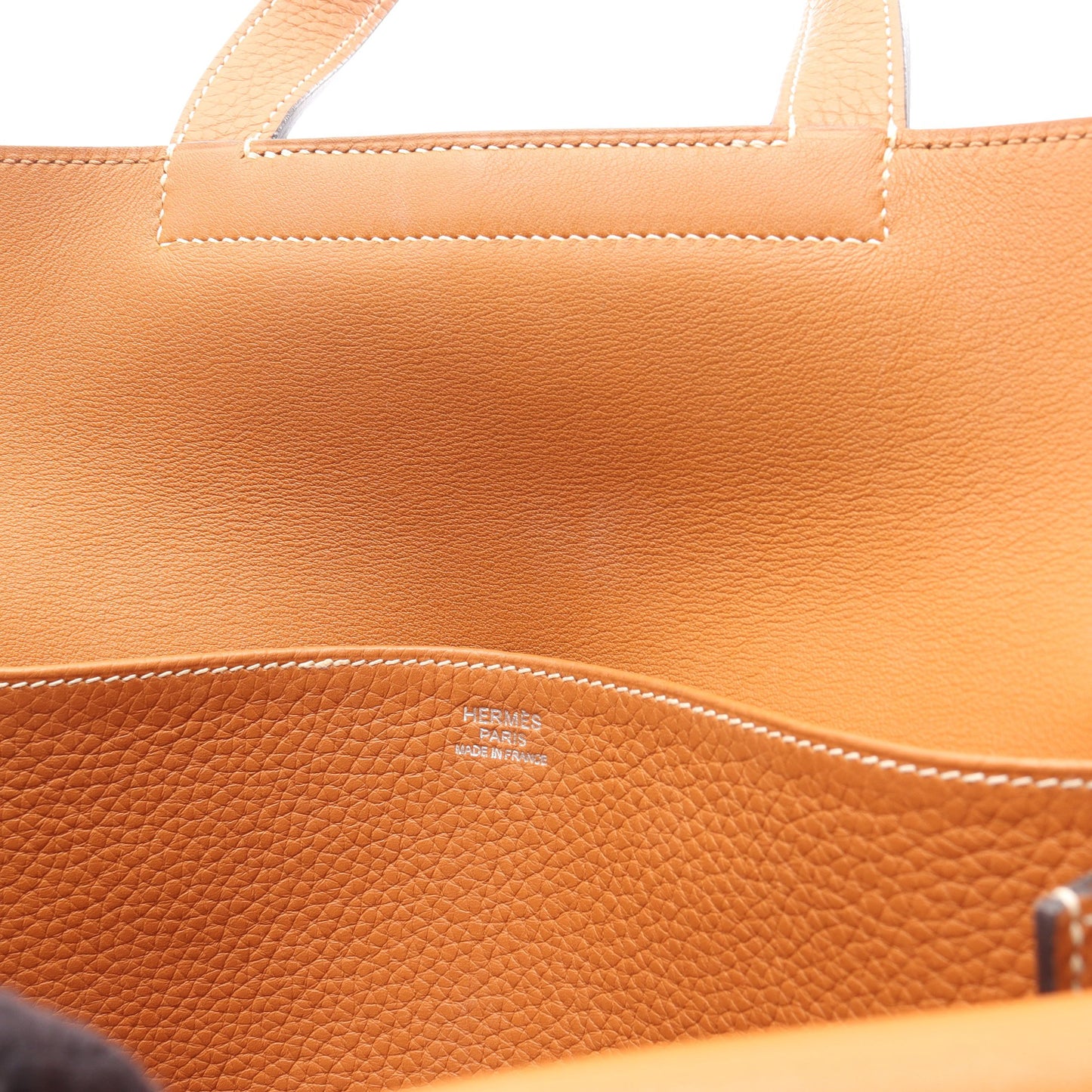 アルザン31 トフィ ハンドバッグ トリヨンクレマンス ライトブラウン シルバー金具 2WAY A刻印 エルメス バッグ HERMES