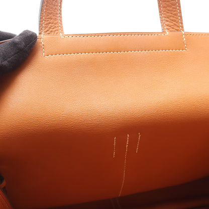 アルザン31 トフィ ハンドバッグ トリヨンクレマンス ライトブラウン シルバー金具 2WAY A刻印 エルメス バッグ HERMES