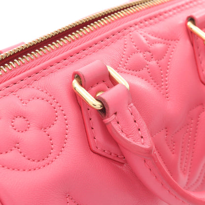 パピヨンBB バブルグラム ハンドバッグ レザー ピンク 3WAY ルイヴィトン バッグ LOUIS VUITTON