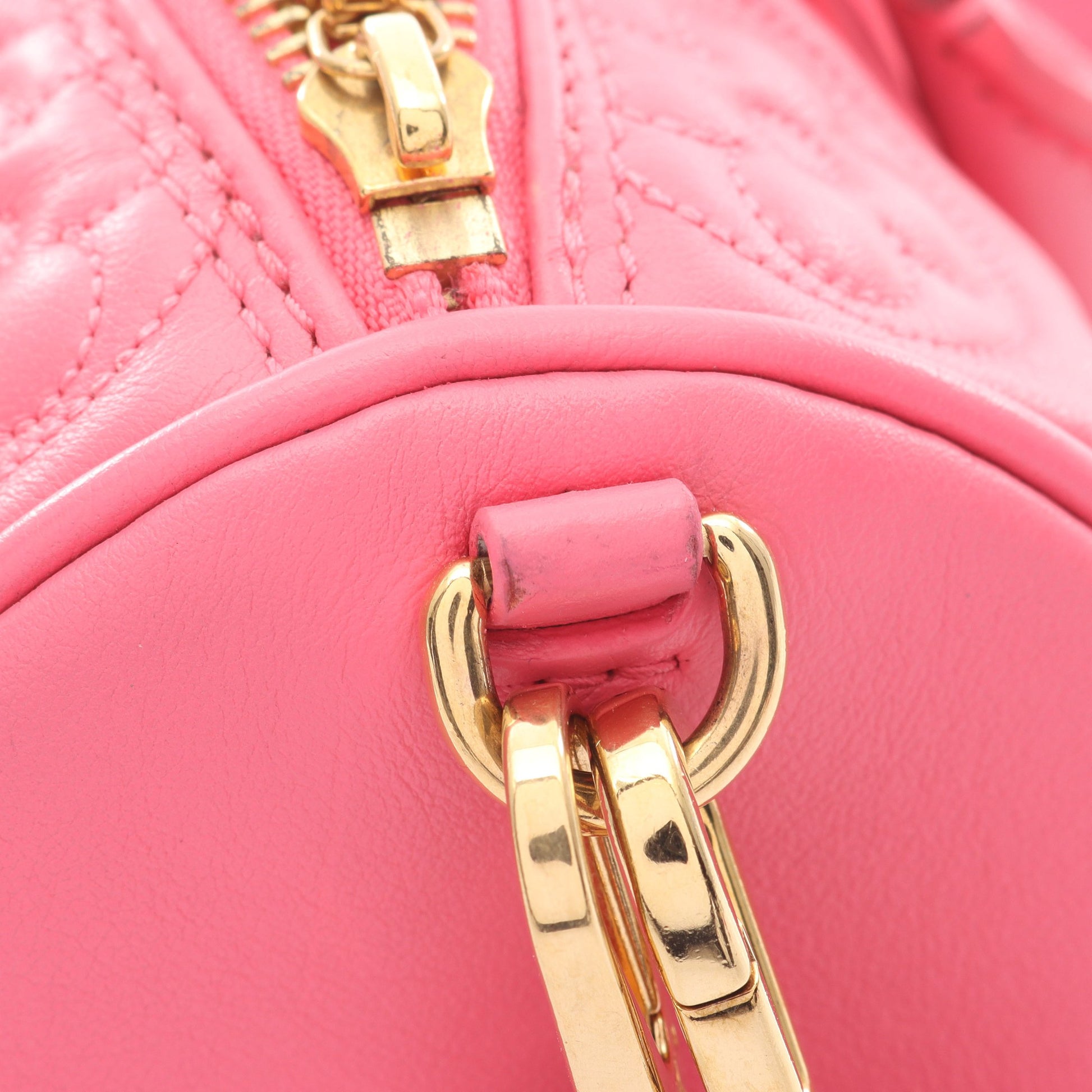 パピヨンBB バブルグラム ハンドバッグ レザー ピンク 3WAY ルイヴィトン バッグ LOUIS VUITTON