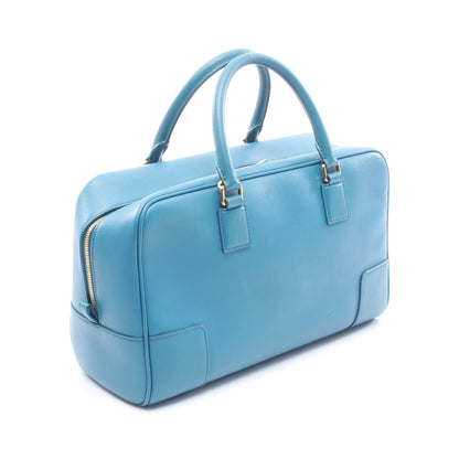 アマソナ28 ハンドバッグ レザー ブルーグリーン ロエベ バッグ LOEWE