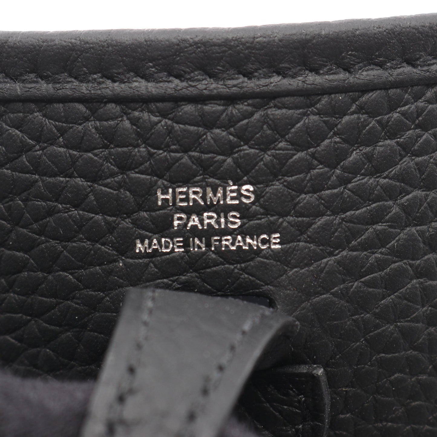 エヴリンTPM アマゾン ショルダーバッグ トリヨンクレマンス ブラック シルバー金具 K刻印 エルメス バッグ HERMES