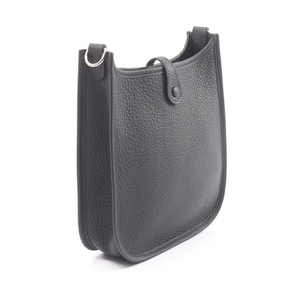 エヴリンTPM アマゾン ショルダーバッグ トリヨンクレマンス ブラック シルバー金具 K刻印 エルメス バッグ HERMES