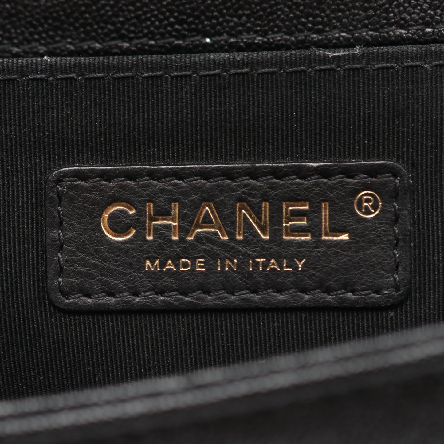 ボーイシャネル チェーンショルダーバッグ レザー ブラック ゴールド金具 シャネル バッグ CHANEL