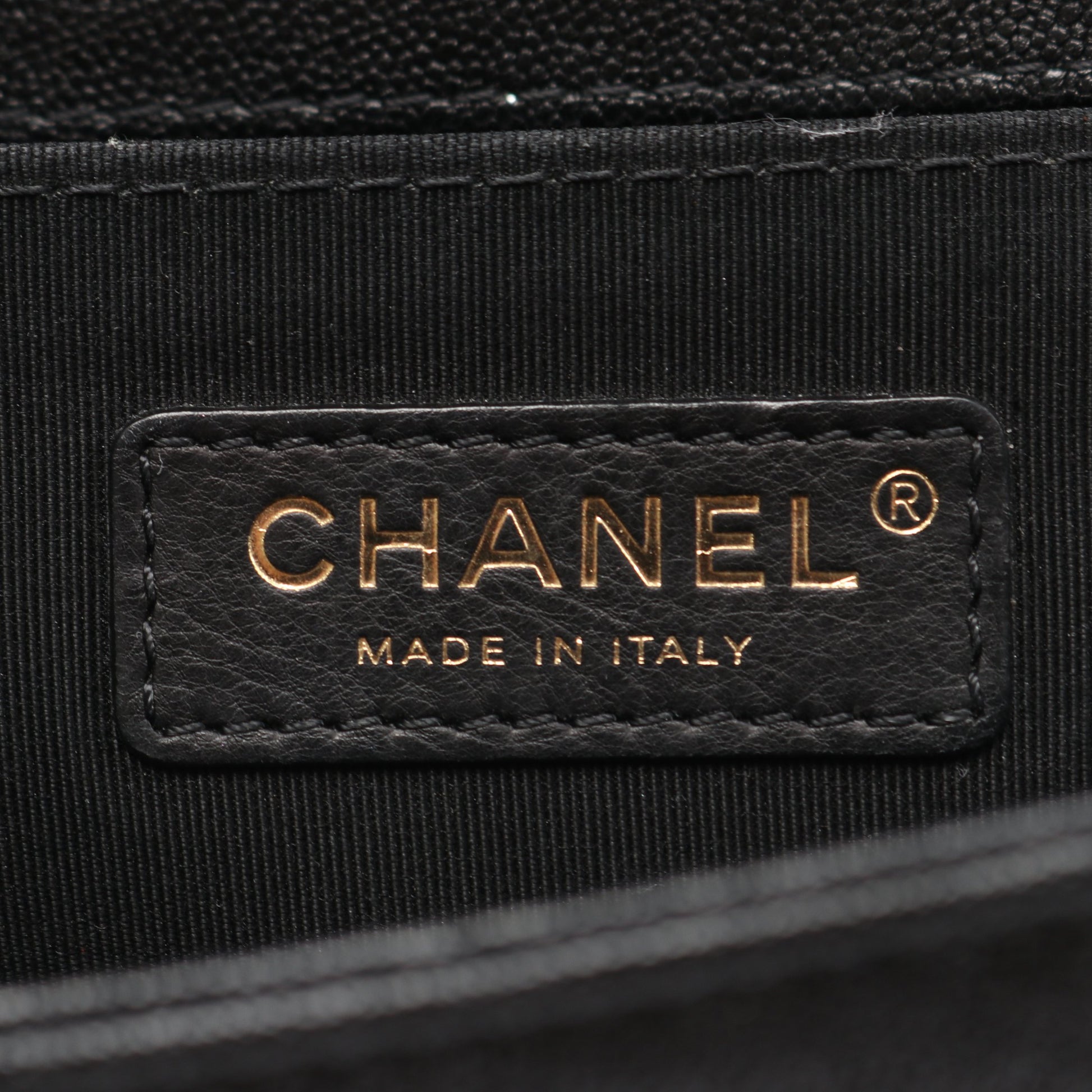 ボーイシャネル チェーンショルダーバッグ レザー ブラック ゴールド金具 シャネル バッグ CHANEL