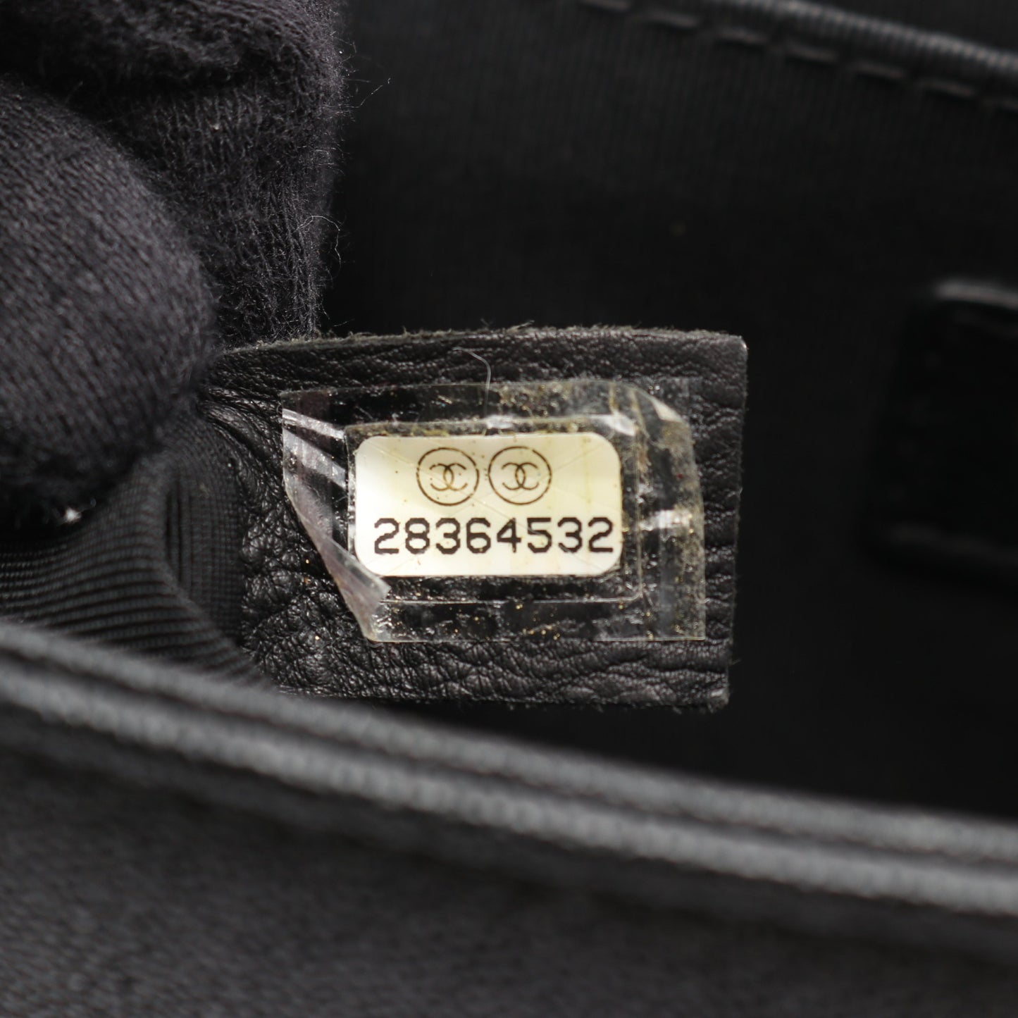 ボーイシャネル チェーンショルダーバッグ レザー ブラック ゴールド金具 シャネル バッグ CHANEL