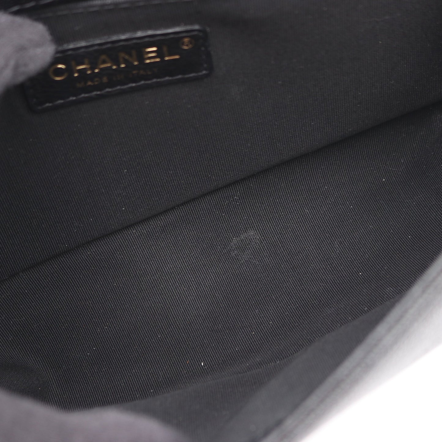 ボーイシャネル チェーンショルダーバッグ レザー ブラック ゴールド金具 シャネル バッグ CHANEL
