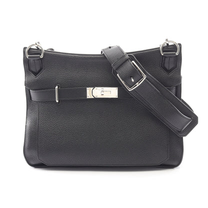 ジプシエール34 ショルダーバッグ トリヨンクレマンス ブラック シルバー金具 □M刻印 エルメス バッグ HERMES