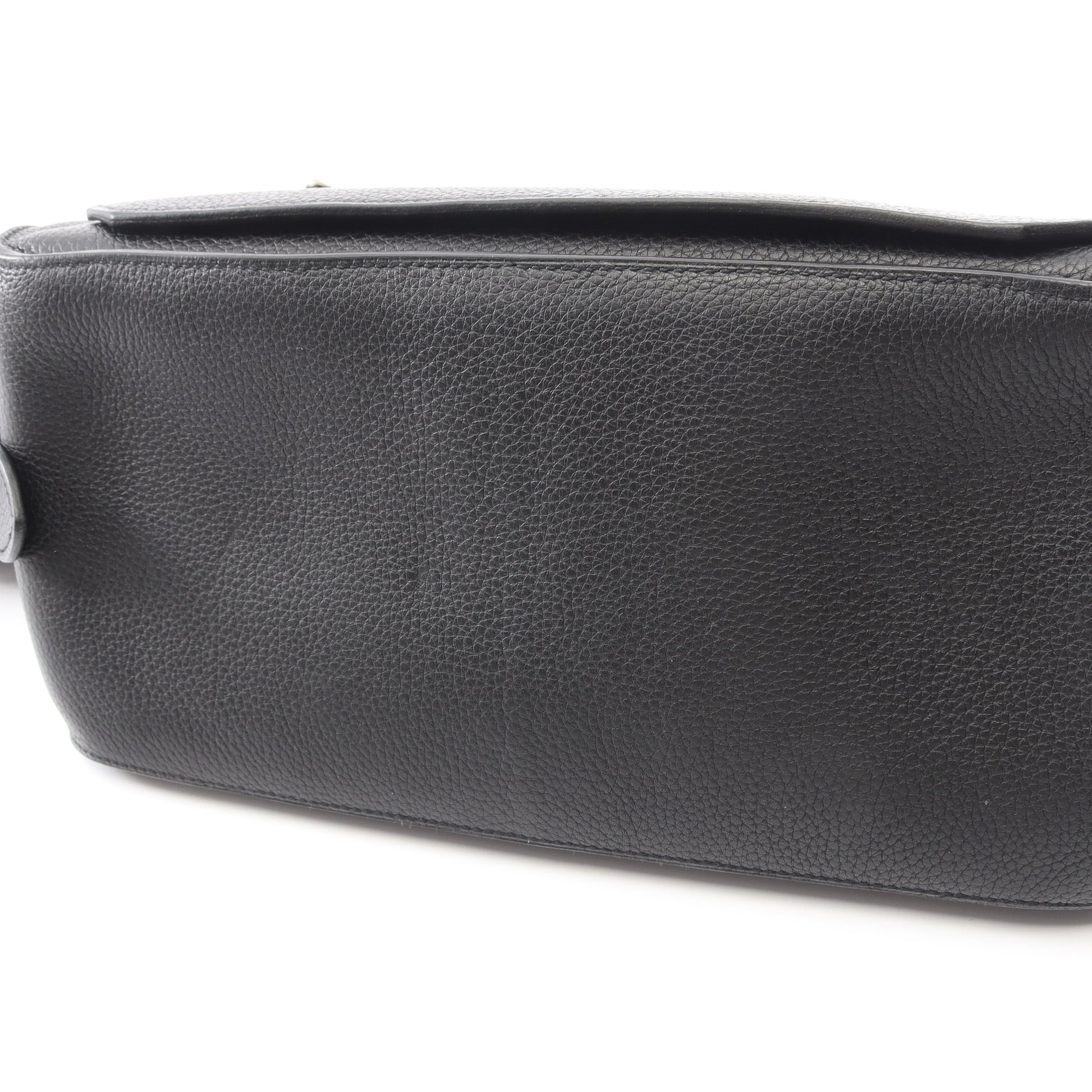 ジプシエール34 ショルダーバッグ トリヨンクレマンス ブラック シルバー金具 □M刻印 エルメス バッグ HERMES