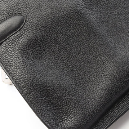 ジプシエール34 ショルダーバッグ トリヨンクレマンス ブラック シルバー金具 □M刻印 エルメス バッグ HERMES
