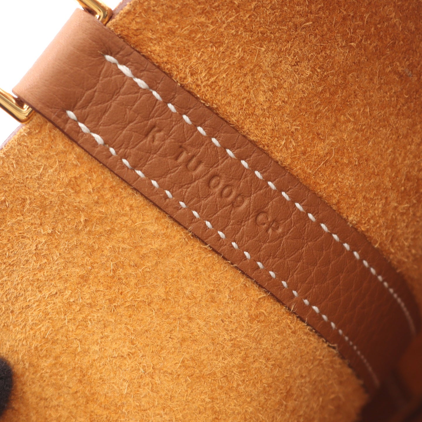 ピコタンロックPM ゴールド ハンドバッグ トリヨンクレマンス ライトブラウン ゴールド金具 K刻印 エルメス バッグ HERMES