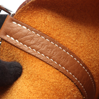 ピコタンロックPM ゴールド ハンドバッグ トリヨンクレマンス ライトブラウン シルバー金具 B刻印 エルメス バッグ HERMES