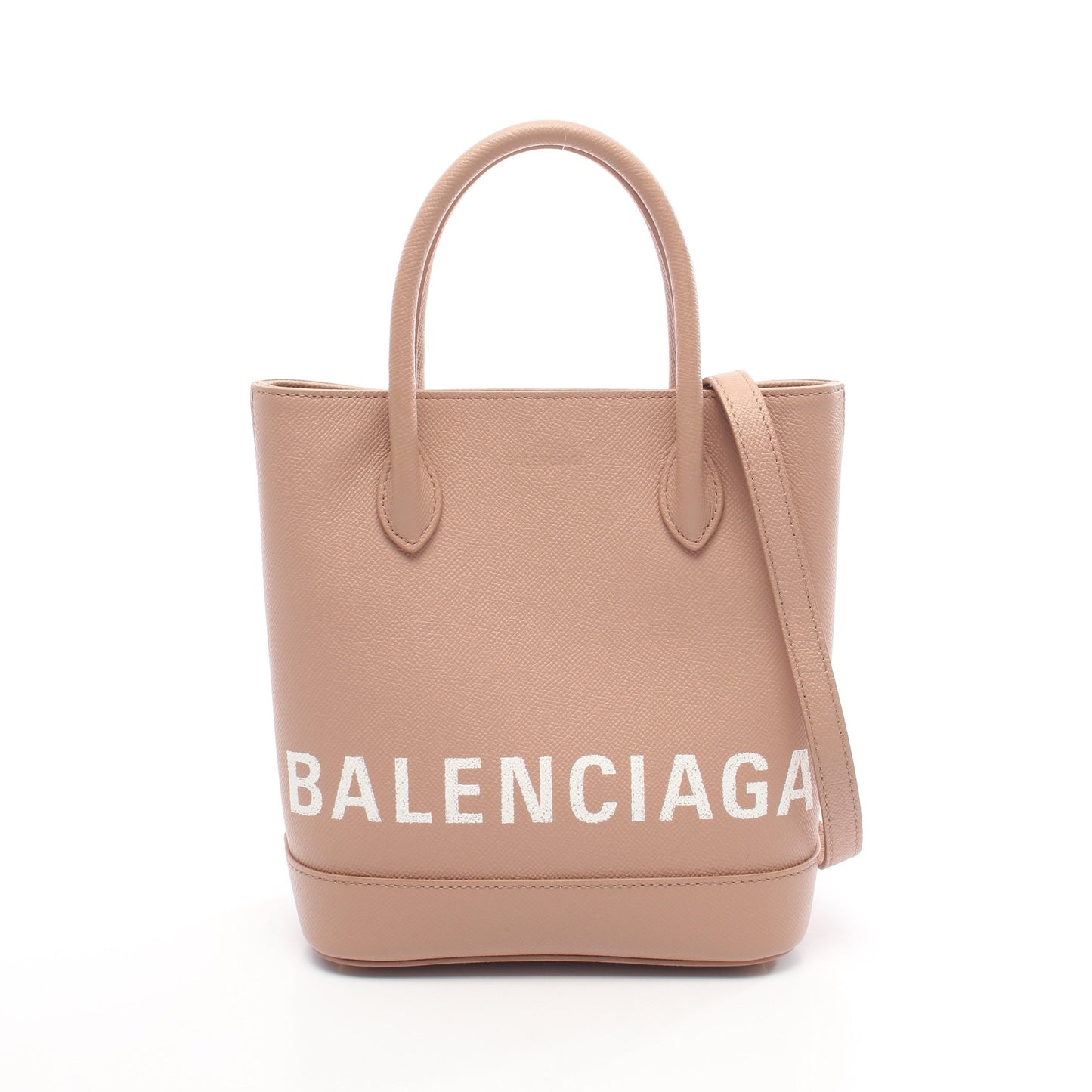 ヴィルXXS ハンドバッグ レザー ピンク 2WAY バレンシアガ バッグ BALENCIAGA