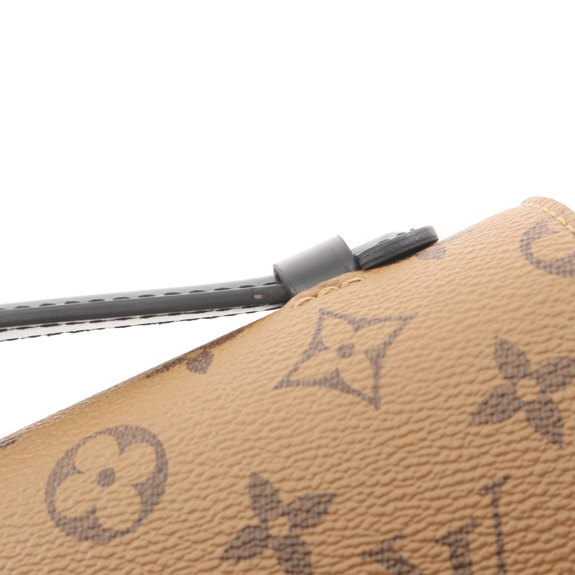 ポシェット メティス MM モノグラムリバース ハンドバッグ PVC レザー ブラウン ブラック 2WAY ルイヴィトン バッグ LOUIS VUITTON