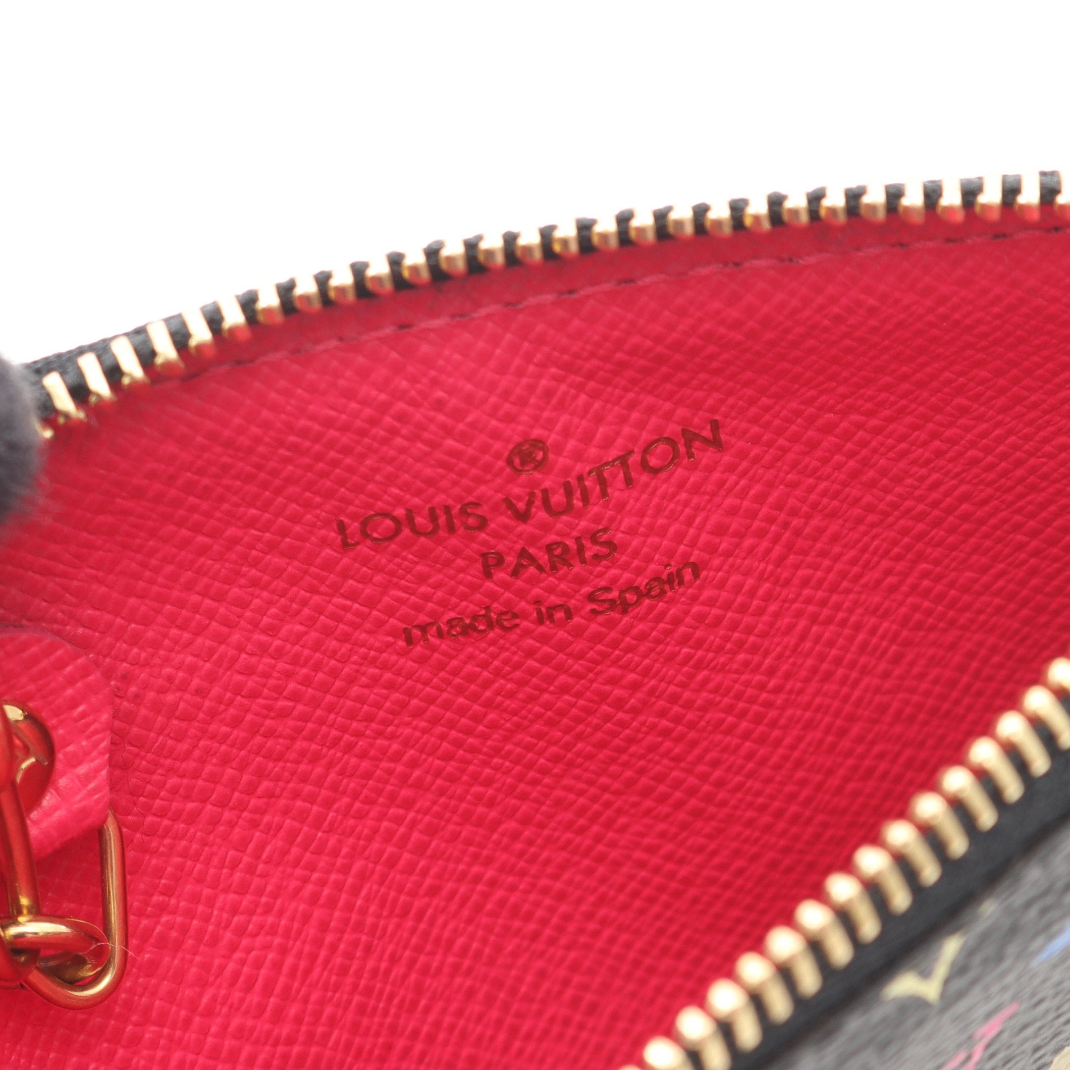 美品 ルイヴィトン ポシェット・クレ エピレザー ケース ブラック LOUIS VUITTON（ルイ・ヴィトン） ポシェット クレ LVアエログラム