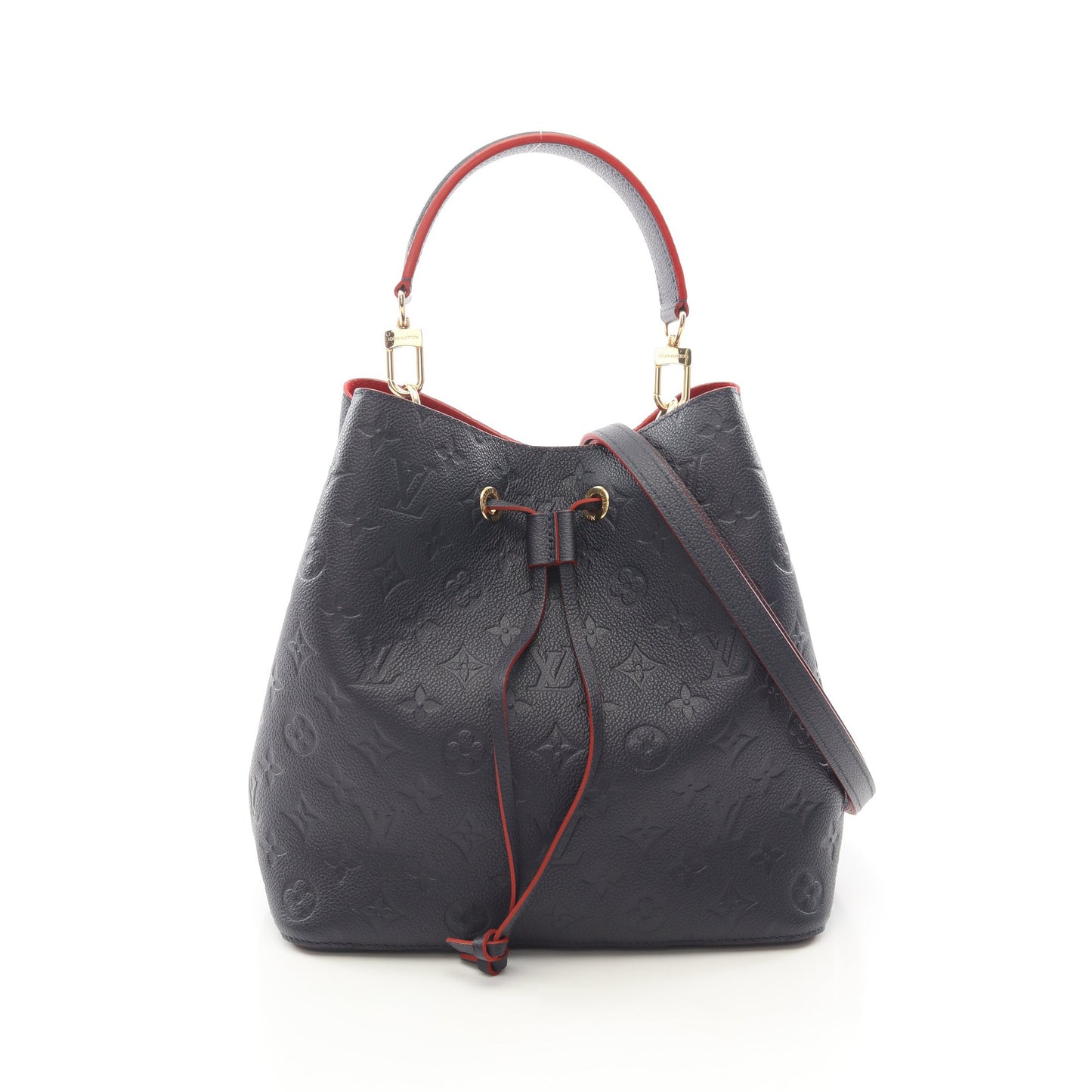 ネオノエ モノグラムアンプラント マリーヌルージュ ハンドバッグ レザー ネイビー 2WAY ルイヴィトン バッグ LOUIS VUITTON