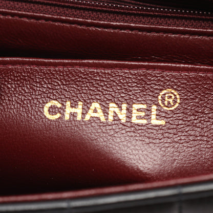 マドモアゼル チェーンショルダーバッグ ラムスキン ブラック ゴールド金具 シャネル バッグ CHANEL