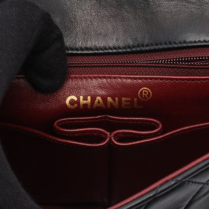 ミニマトラッセ20 チェーンショルダーバッグ ラムスキン ブラック ゴールド金具 シャネル バッグ CHANEL