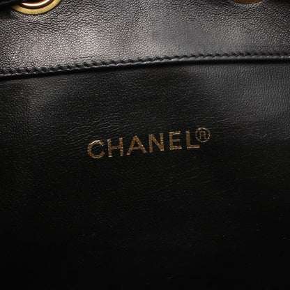 マトラッセ バックパック リュックサック ラムスキン ブラック ゴールド金具 シャネル バッグ CHANEL