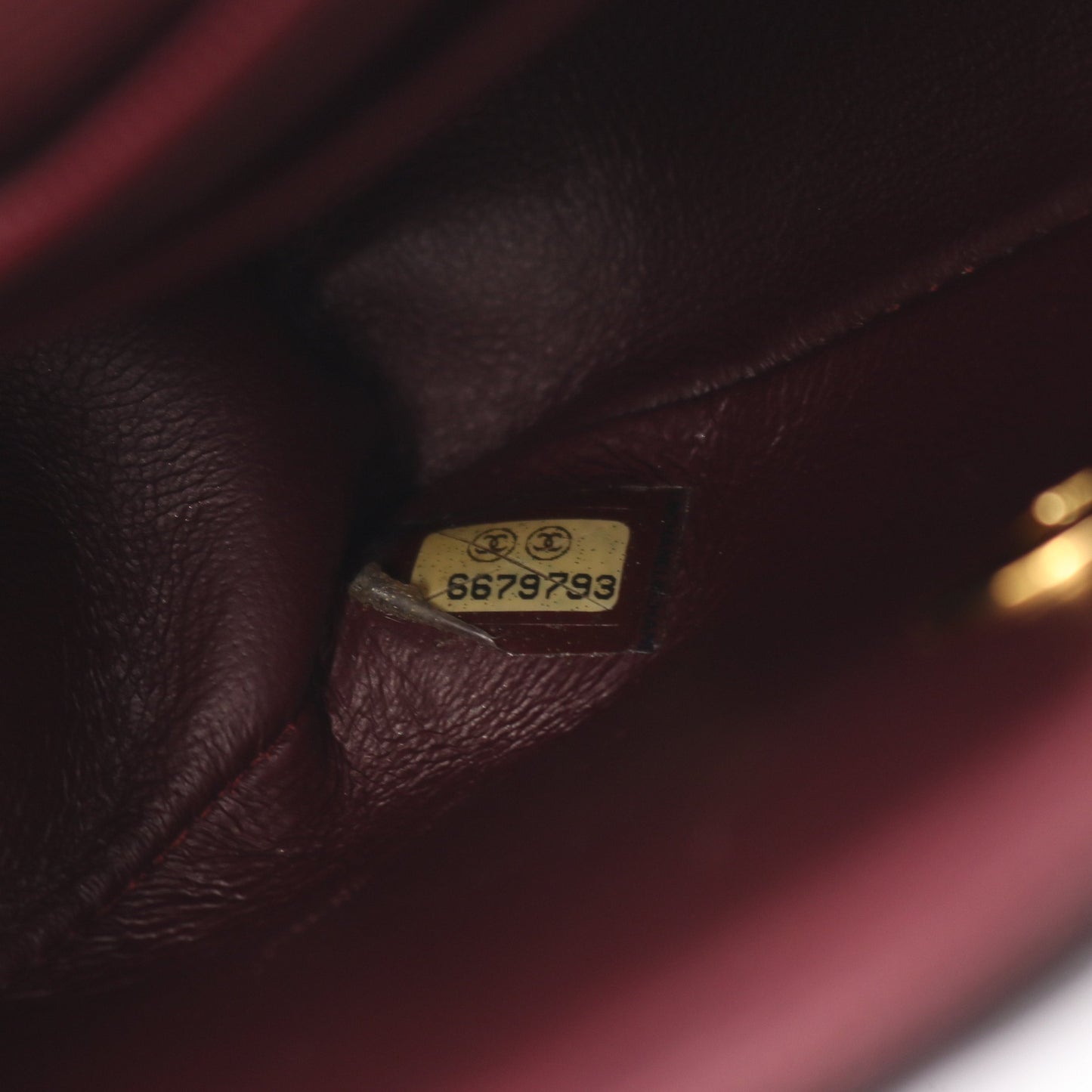 ミニマトラッセ チェーンショルダーバッグ ラムスキン ブラック ゴールド金具 シャネル バッグ CHANEL