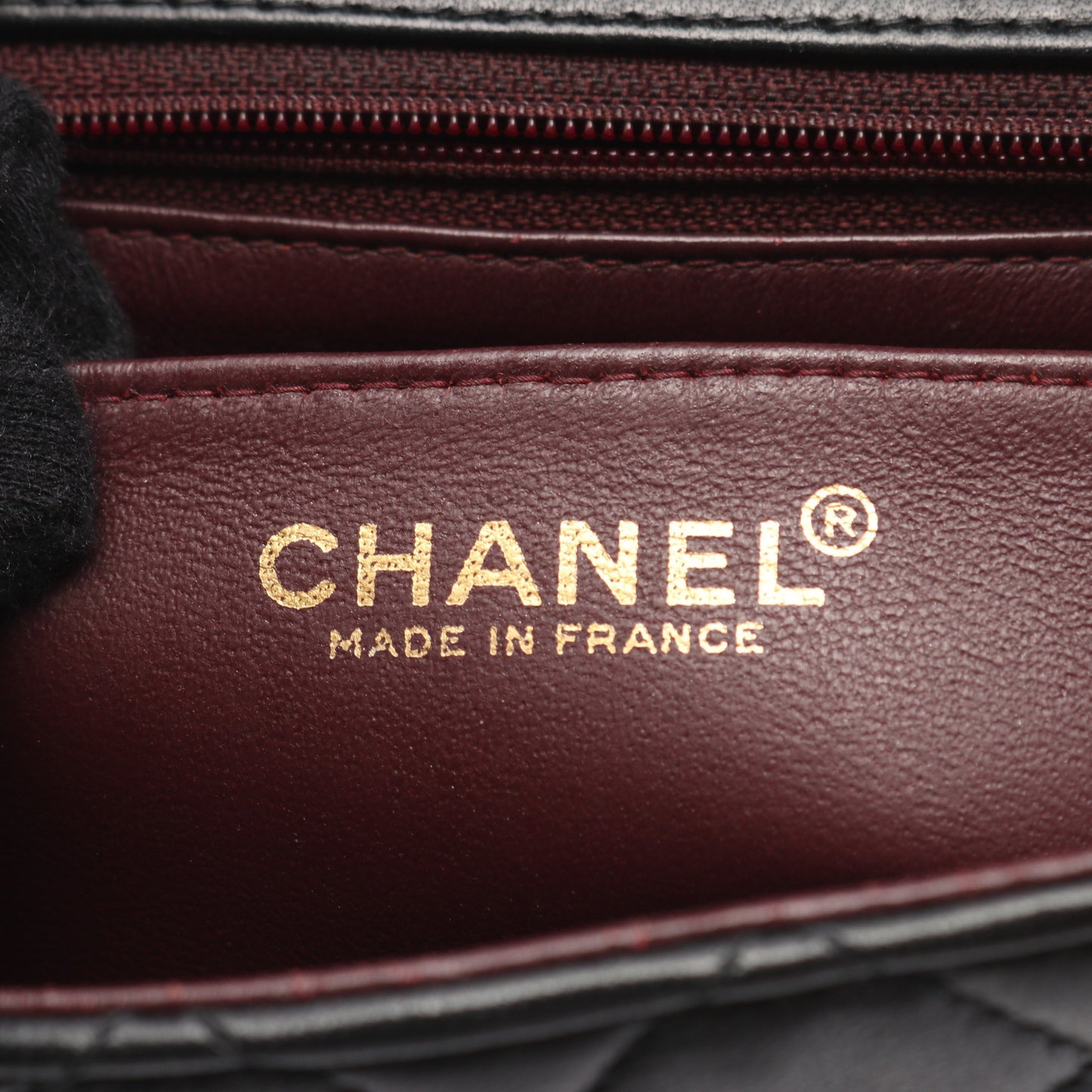 ミニマトラッセ チェーンショルダーバッグ ラムスキン ブラック ゴールド金具 シャネル バッグ CHANEL