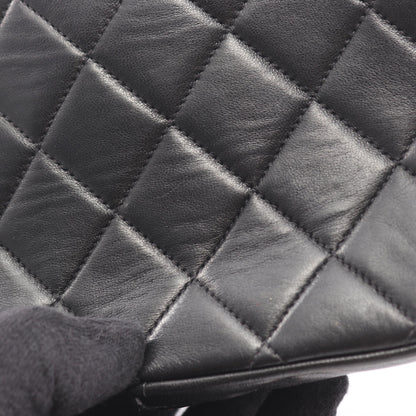 マトラッセ チェーンショルダーバッグ タッセル ラムスキン ブラック ゴールド金具 シャネル バッグ CHANEL