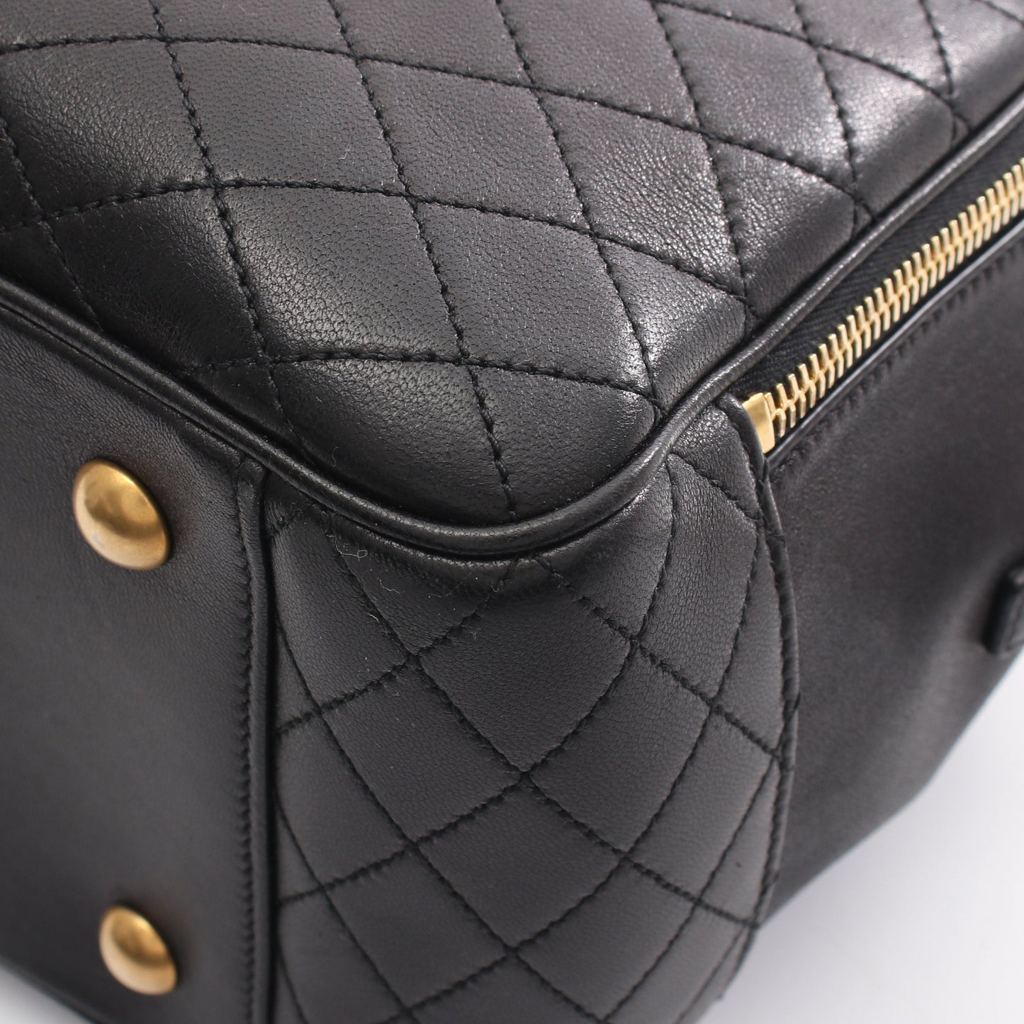 リヤダッフル ハンドバッグ レザー ブラック 2WAY サンローランパリ バッグ SAINT LAURENT PARIS