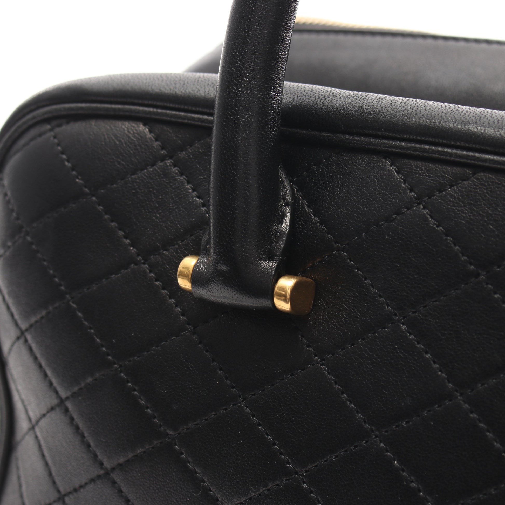リヤダッフル ハンドバッグ レザー ブラック 2WAY サンローランパリ バッグ SAINT LAURENT PARIS