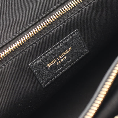 リヤダッフル ハンドバッグ レザー ブラック 2WAY サンローランパリ バッグ SAINT LAURENT PARIS