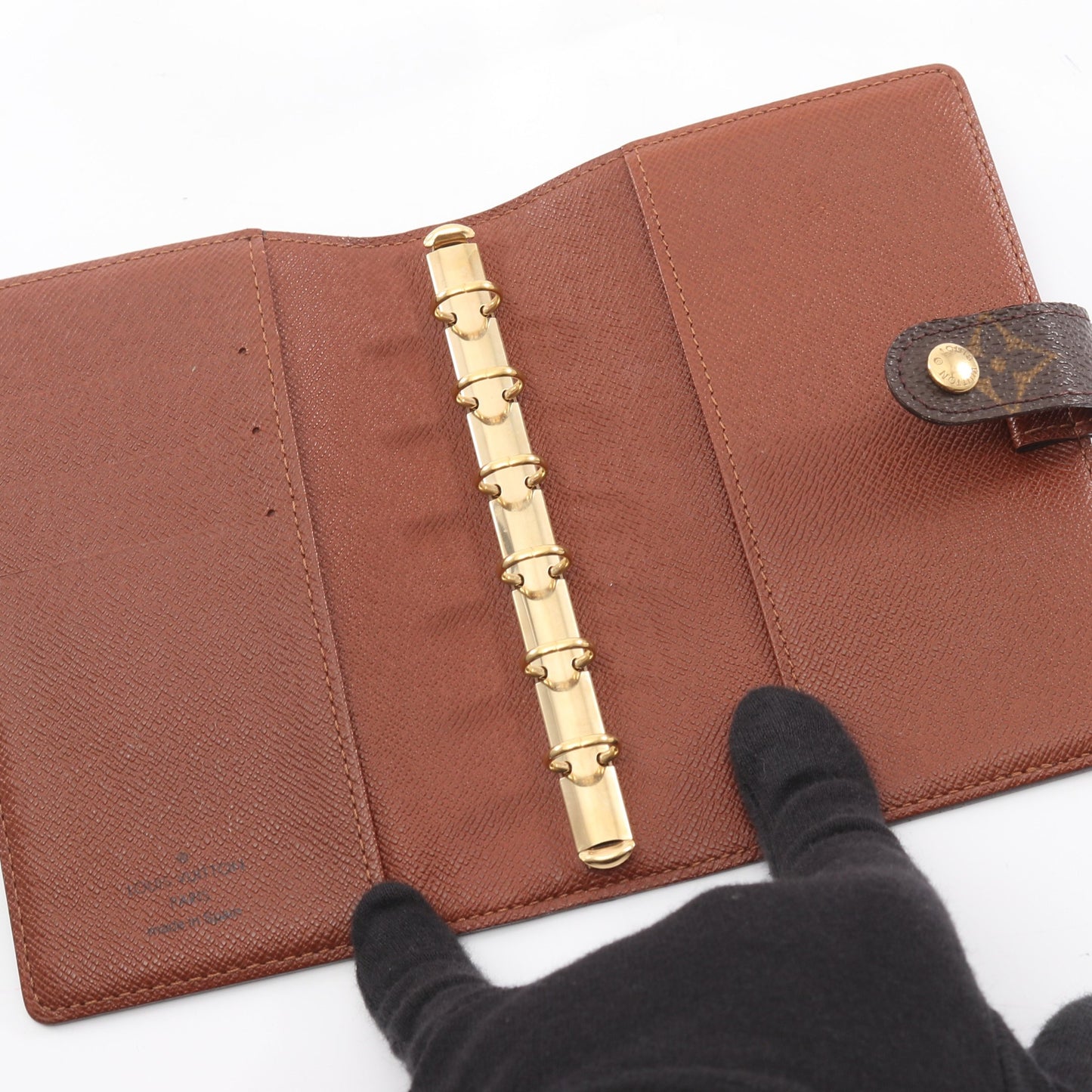 アジェンダPM モノグラム 手帳カバー PVC ブラウン ルイヴィトン