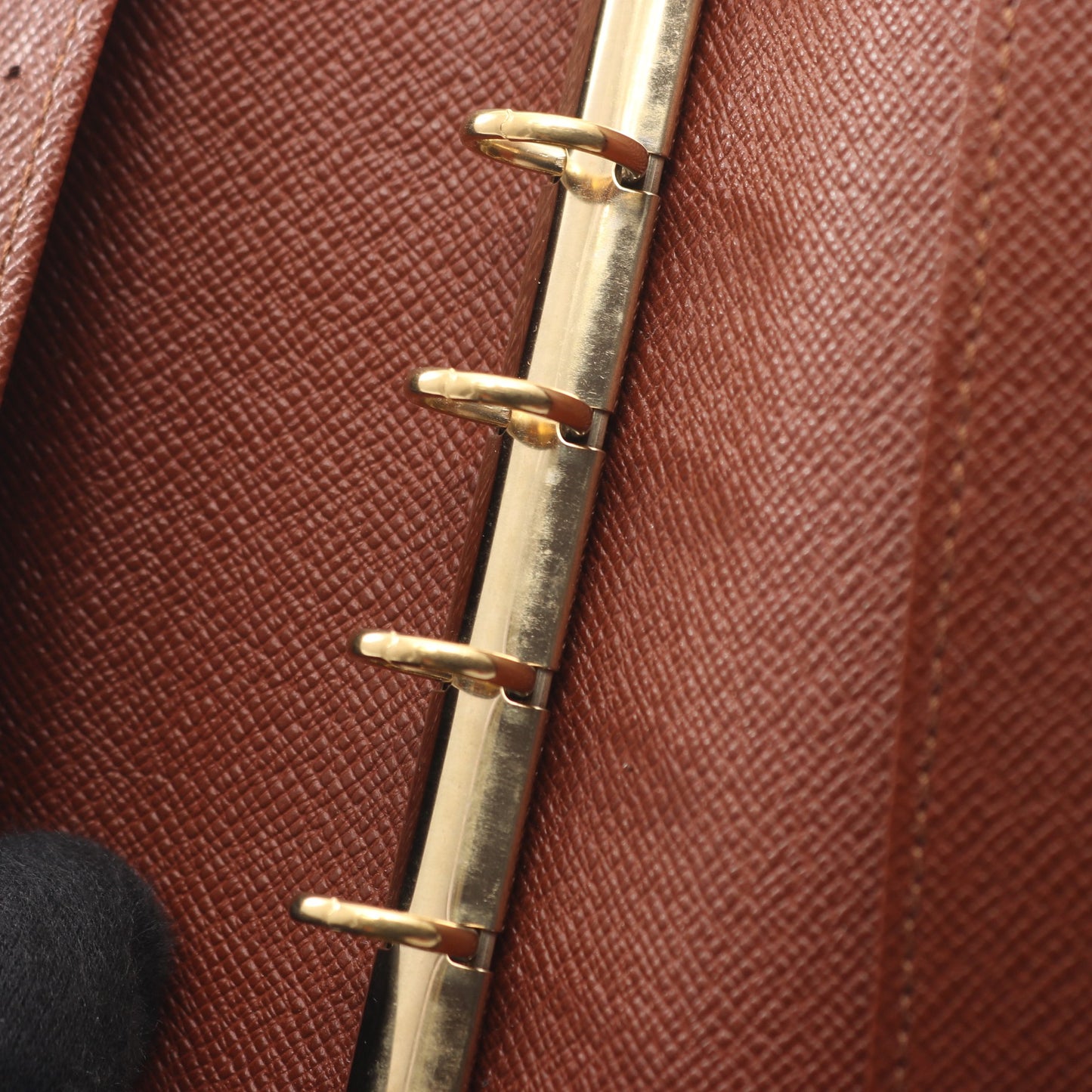 アジェンダPM モノグラム 手帳カバー PVC ブラウン ルイヴィトン