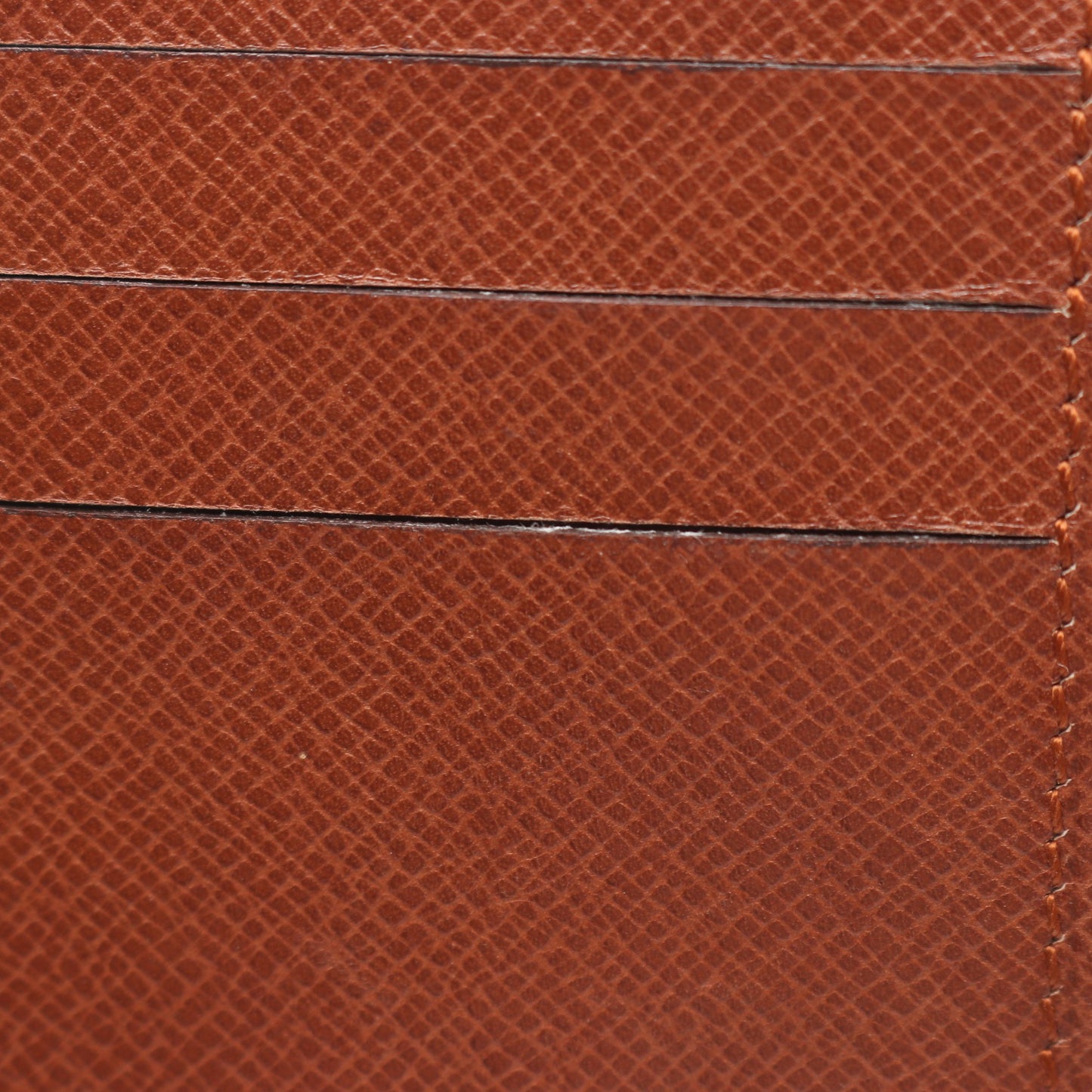 ポルトフォイユ ミュルティプル モノグラム 二つ折り財布 札入れ PVC レザー ブラウン ルイヴィトン