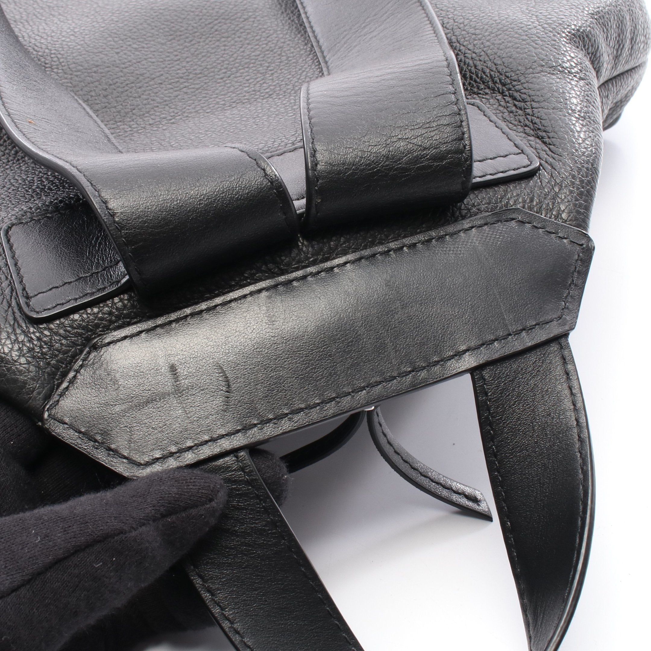 FITZROY フィッツロイ バックパック リュックサック レザー ブラック