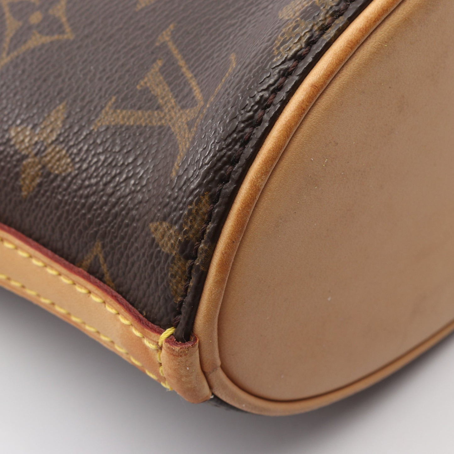 ドルーオ モノグラム ショルダーバッグ PVC レザー ブラウン ルイヴィトン バッグ LOUIS VUITTON