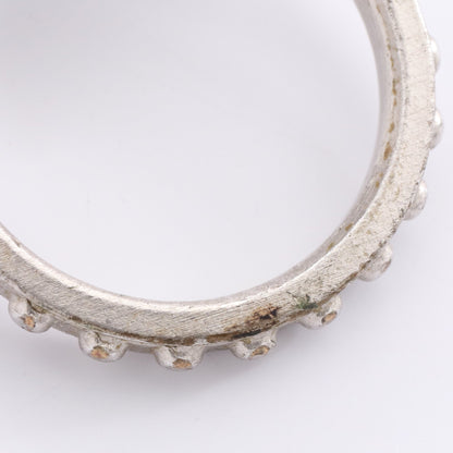 ココマーク リング 指輪 ラインストーン シルバー ライトピンク クリア 02C シャネル アクセサリー CHANEL