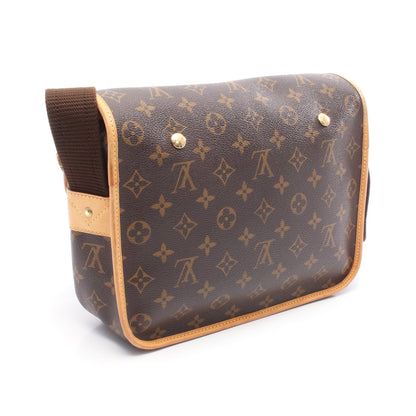 コンゴPM モノグラム ショルダーバッグ PVC レザー ブラウン ルイヴィトン バッグ LOUIS VUITTON