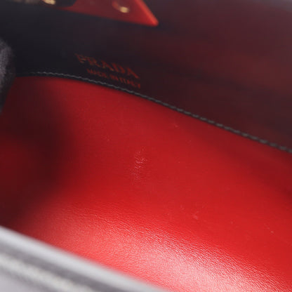 ハンドバッグ サフィアーノレザー ブラック 2WAY プラダ バッグ PRADA