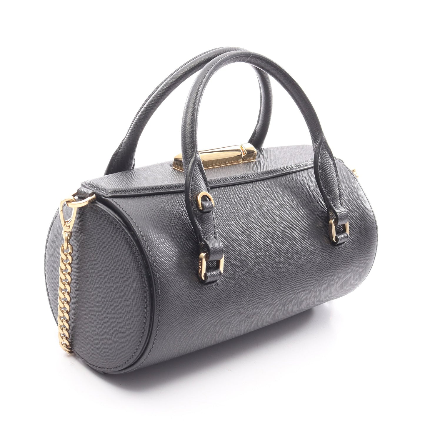 ハンドバッグ サフィアーノレザー ブラック 2WAY プラダ バッグ PRADA