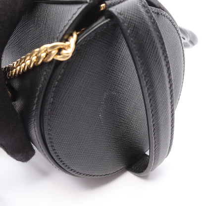 ハンドバッグ サフィアーノレザー ブラック 2WAY プラダ バッグ PRADA