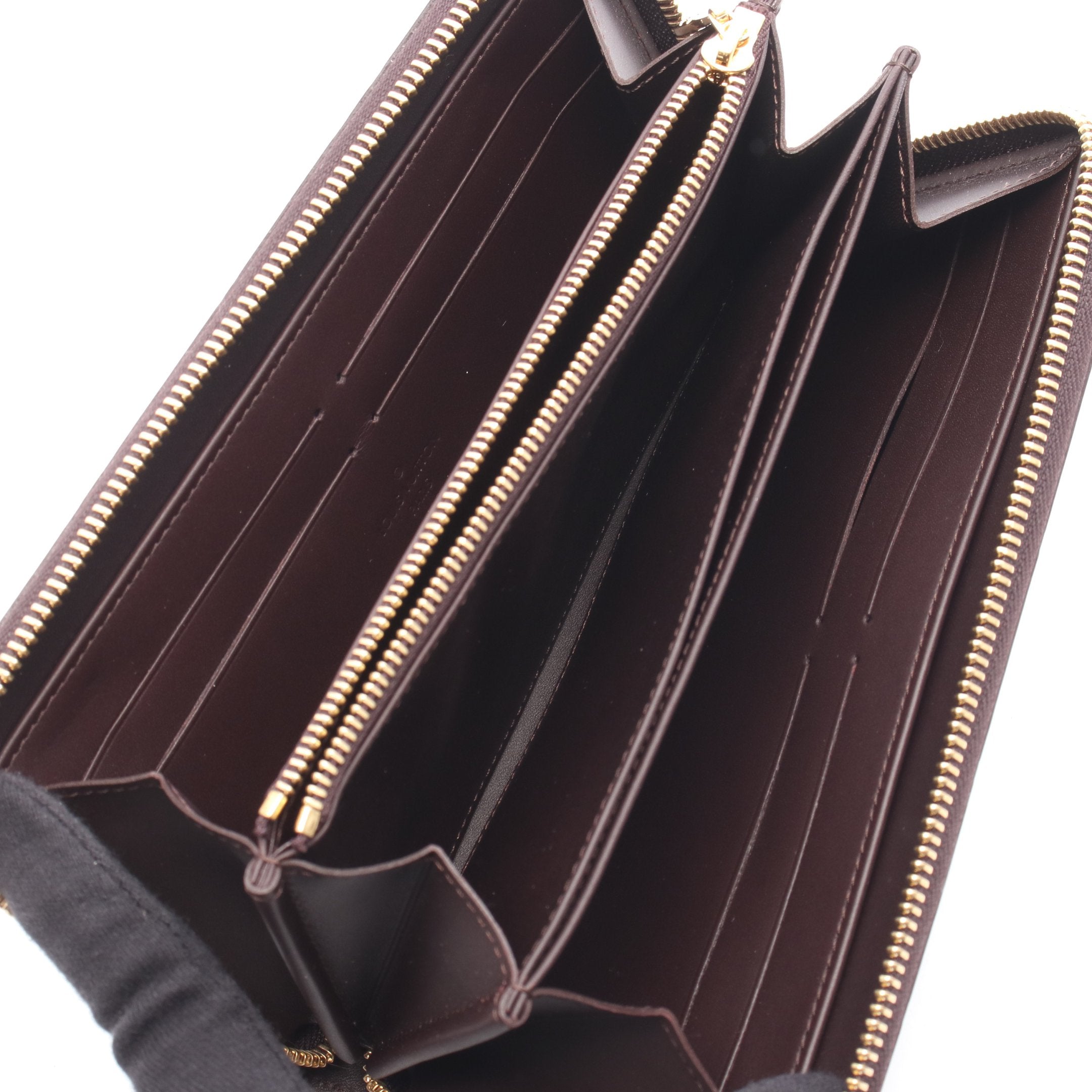 ジッピーウォレット モノグラムヴェルニ アマラント ラウンド