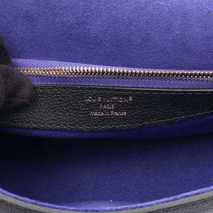 ディアヌ モノグラムアンプラント ノワール ハンドバッグ レザー ブラック 2WAY ルイヴィトン バッグ LOUIS VUITTON