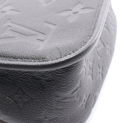 ディアヌ モノグラムアンプラント ノワール ハンドバッグ レザー ブラック 2WAY ルイヴィトン バッグ LOUIS VUITTON