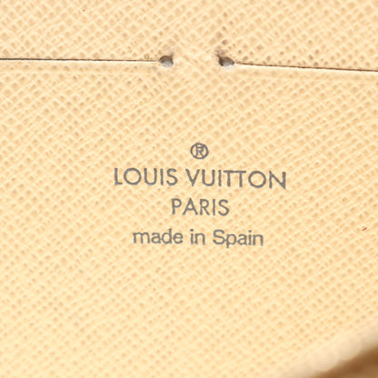 ジッピーウォレット ダミエアズール ラウンドファスナー長財布 PVC ホワイト ルイヴィトン 財布・小物 LOUIS VUITTON