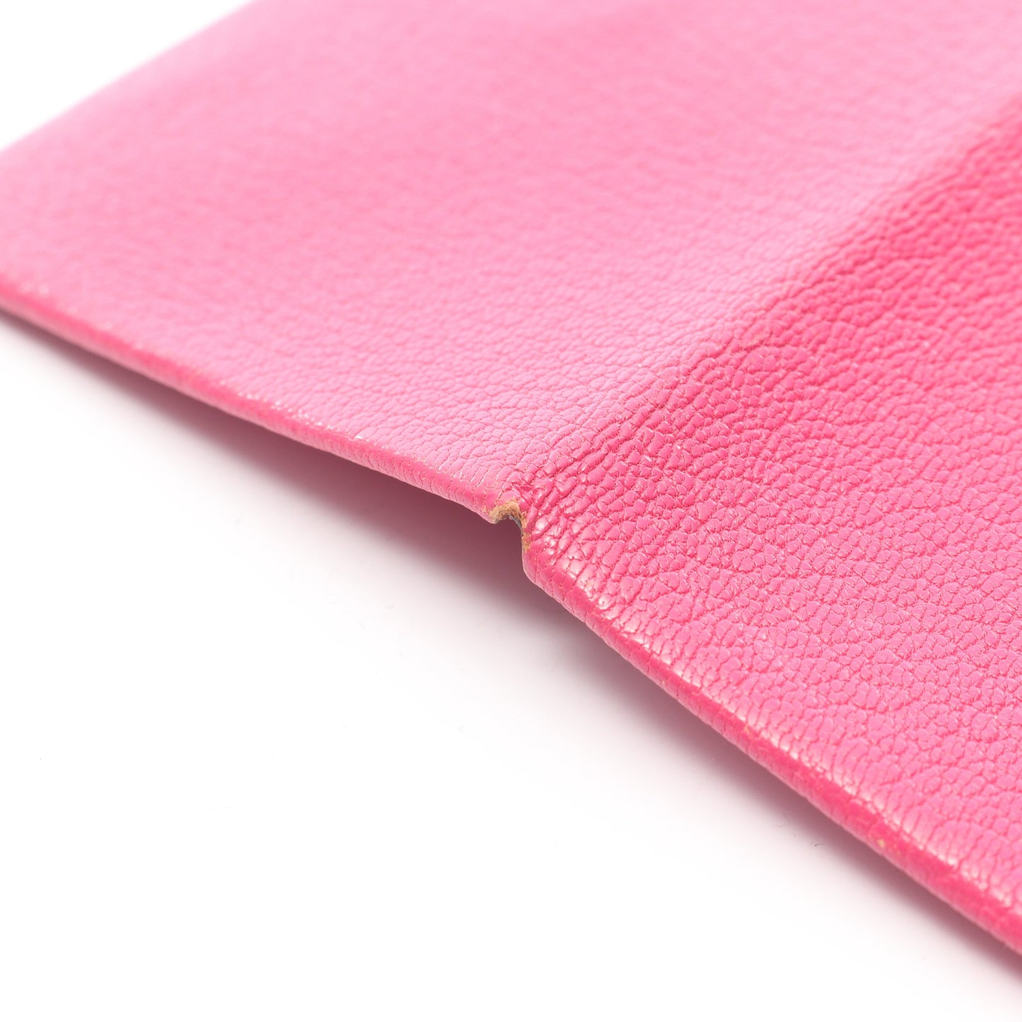 カルヴィ ローズショッキング コインケース シェーブル ピンクパープル シルバー金具 □K刻印 エルメス 財布・小物 HERMES
