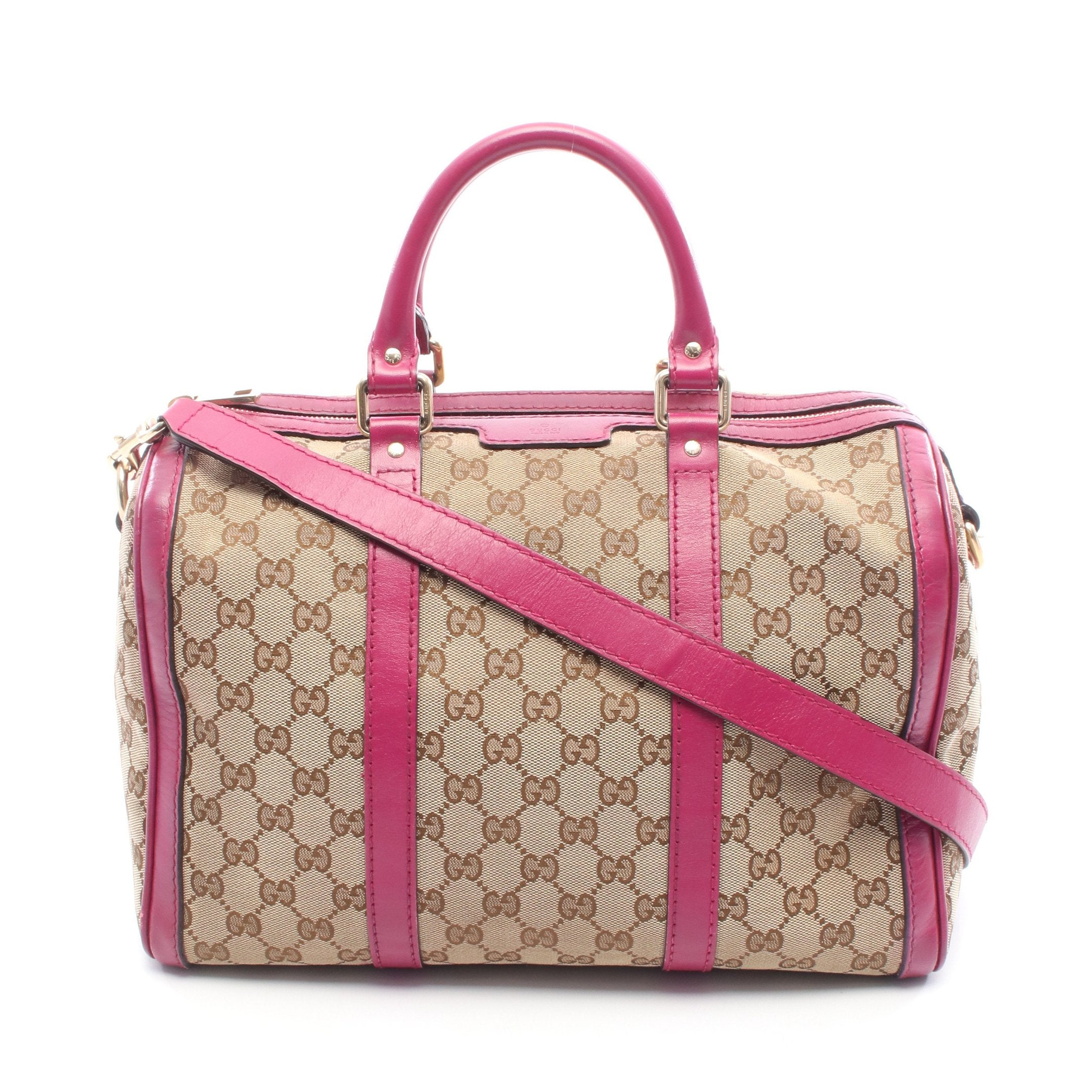 ウェビングライン GGキャンバス ハンドバッグ ミニボストンバッグ