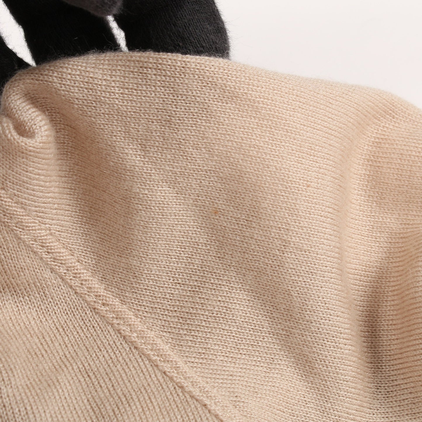 ニット ジップアップパーカー カシミヤ ベージュ ボッテガヴェネタ トップス BOTTEGA VENETA