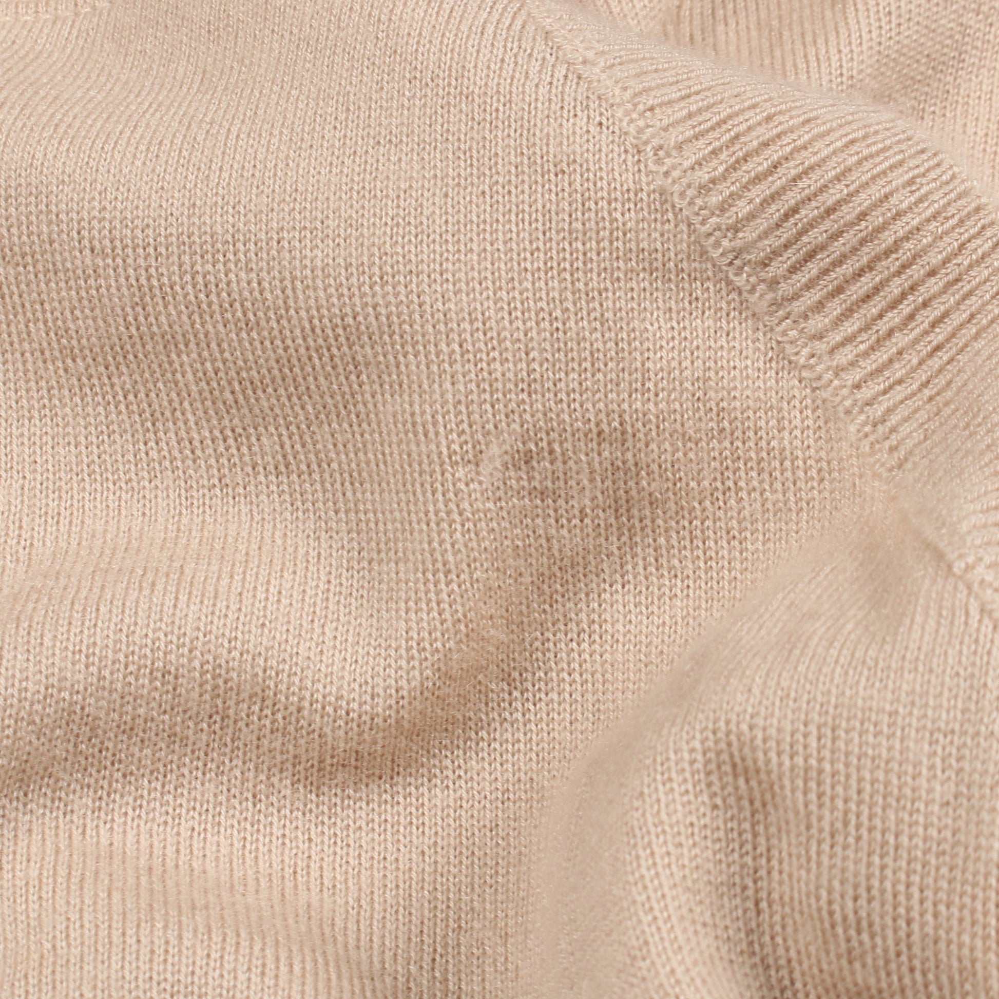 ニット ジップアップパーカー カシミヤ ベージュ ボッテガヴェネタ トップス BOTTEGA VENETA