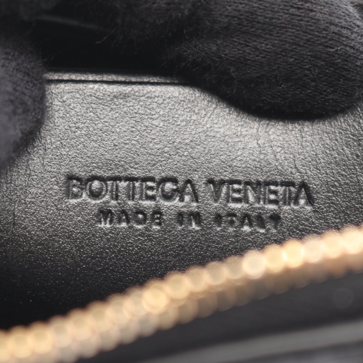イントレチャート カードケース コインケース レザー ブラック ボッテガヴェネタ 財布・小物 BOTTEGA VENETA