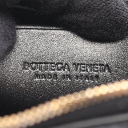 イントレチャート カードケース コインケース レザー ブラック ボッテガヴェネタ 財布・小物 BOTTEGA VENETA