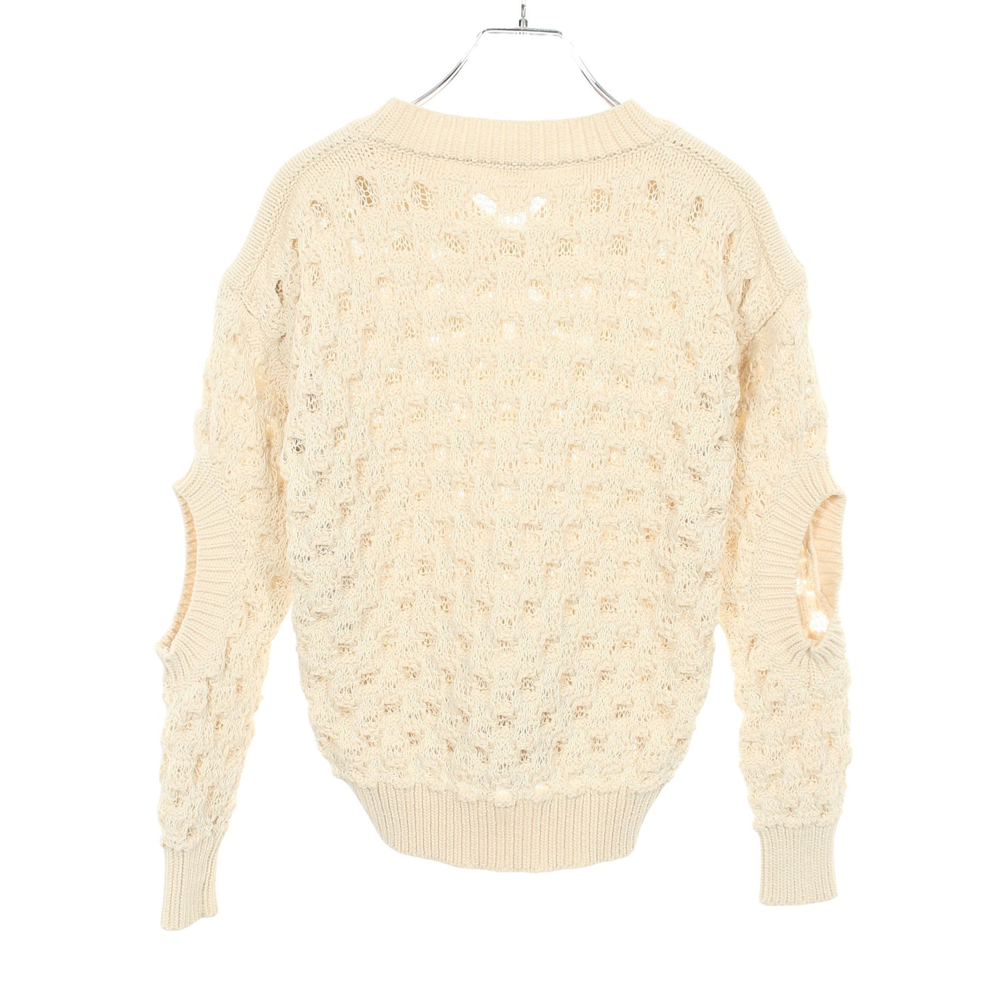ローゲージ ニット Vネック コットン アイボリー ステラマッカートニー トップス Stella McCartney
